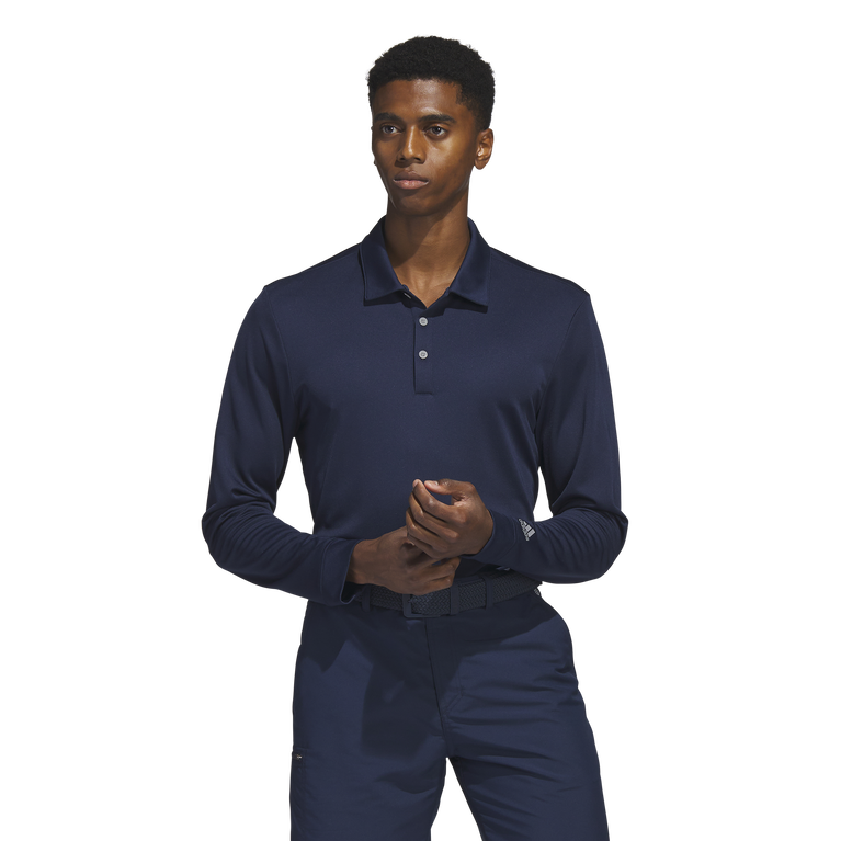 adidas UPF Long Sleeve Polo Shirt PGA TOUR Superstore